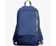 Sac à dos en polyester avec poche avant et bretelles réglables couleur bleu marine