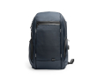 Sac à dos en nylon avec port USB, bretelles et dos rembourrés 17’’ couleur bleu marine