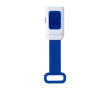 Lumière LED pour vélo avec sangle en silicone pour fixation couleur bleu