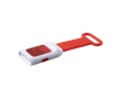Lumière LED pour vélo avec sangle en silicone pour fixation couleur rouge