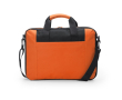 Sacoche pour ordinateur portable matelassée en polyester couleur orange
