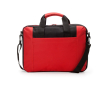 Sacoche pour ordinateur portable matelassée en polyester couleur rouge