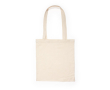 Tote bag en coton naturel avec poignées longues 180 g/m² couleur naturel