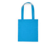 Tote bag en coton avec de longues poignées dans plusieurs couleurs couleur bleu ciel