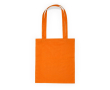 Tote bag en coton avec de longues poignées dans plusieurs couleurs couleur orange