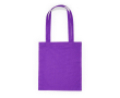 Tote bag en coton avec de longues poignées dans plusieurs couleurs couleur mauve