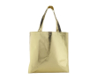 Sac non-tissé laminé brillant avec anses longues 80 g/m² couleur doré
