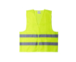 Gilet réfléchissant haute visibilité homologué pour adultes couleur jaune