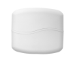 Nettoyeur d’écran pratique chiffon et brosse dans un étui en plastique couleur blanc