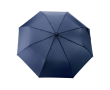 Parapluie pliant automatique à 8 panneaux avec poignée en bambou Ø97 couleur bleu marine