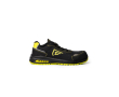 Chaussures de travail unisexes avec semelle double densité Roly Beryl couleur jaune fluorescent