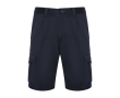 Bermuda en polyester et coton avec poches 250 g/m² Roly Vitara couleur bleu marine