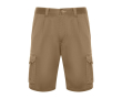 Bermuda en polyester et coton avec poches 250 g/m² Roly Vitara couleur camel
