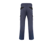 Pantalon long unisexe multipoches contrasté 250 g/m2 Roly Trooper couleur noir