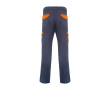 Pantalon long unisexe multipoches contrasté 250 g/m2 Roly Trooper couleur orange