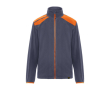Veste polaire de travail en polyester 220 g/m² Roly Terrano couleur orange