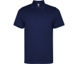 Polo technique avec bord-côte contrasté 200 g/m² Roly Direct Sian couleur bleu marine