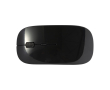 Souris sans fil antibactérienne impression en quadrichromie couleur noir