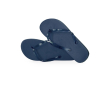 Tongs avec logo, semelle EVA et brides transparentes Pool couleur bleu marine