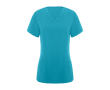 Blouse pour femme à manches courtes 170 g/m² Roly Ferox couleur cyan