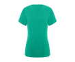 Blouse pour femme à manches courtes 170 g/m² Roly Ferox couleur vert émeraude