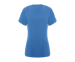 Blouse pour femme à manches courtes 170 g/m² Roly Ferox couleur bleu bondi