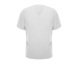 Blouse à manches courtes 170 g/m² Roly Ferox couleur blanc