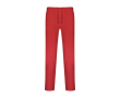 Pantalon sanitaire unisexe avec coupe droite 195 g/m² Roly Care couleur rouge