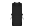 Tablier de travail unisexe réversible 195 g/m² Roly Arzak couleur noir