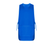 Tablier de travail unisexe réversible 195 g/m² Roly Arzak couleur bleu roi