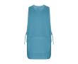 Tablier de travail unisexe réversible 195 g/m² Roly Arzak couleur bleu bondi