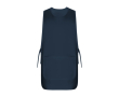 Tablier de travail unisexe réversible 195 g/m² Roly Arzak couleur bleu marine