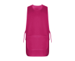 Tablier de travail unisexe réversible 195 g/m² Roly Arzak couleur rose