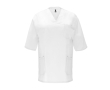 Blouse unisexe à manches courtes 160 g/m² Roly Panacea couleur blanc