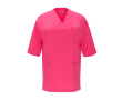 Blouse unisexe à manches courtes 160 g/m² Roly Panacea couleur rose