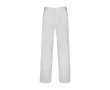 Pantalon de travail à coupe droite 210 g/m² Roly Pintor couleur blanc