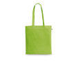 Sac de courses en coton recyclé et polyester 150 g/m² couleur vert clair