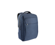 Sac à dos matelassé en polyester recyclé pour ordinateur 15,6\" couleur bleu marine