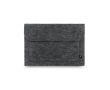 Housse en feutre recyclé avec compartiment pour ordinateur 14\" couleur gris foncé