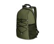 Sac de voyage avec poches, filet et bretelles rembourrées Trekking couleur vert foncé