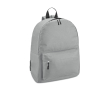 Sacs à dos avec poche sur le devant et bretelles rembourrées Colors couleur gris clair