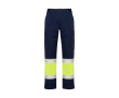 Pantalon de travail haute visibilité 200 g/m² Roly Naos couleur jaune fluorescent