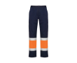 Pantalon de travail haute visibilité 200 g/m² Roly Naos couleur orange fluorescent