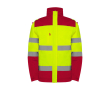 Parka haute visibilité imperméable 400 g/m² Roly Epsylon couleur rouge