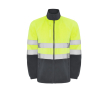 Veste polaire de travail haute visibilité 300 g/m² Roly Altair couleur gris taupe