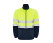 Veste polaire de travail haute visibilité 300 g/m² Roly Altair couleur bleu marine
