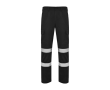 Pantalon de travail long haute visibilité 240 g/m² Roly Daily HV couleur noir