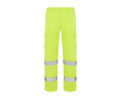 Pantalon de travail haute visibilité 235 g/m² Roly Alfa couleur jaune fluorescent
