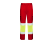 Pantalon haute visibilité 250 g/m² Roly Daily Stretch HV couleur rouge