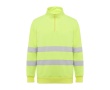 Sweat-shirt de travail haute visibilité 280 g/m² Roly Spica couleur jaune fluorescent